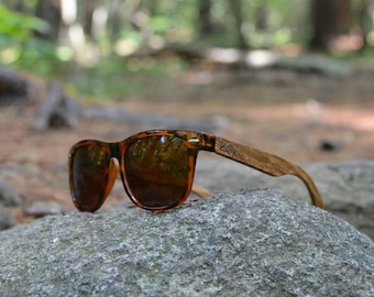 Custom Engraved Sunglasses. Polarized Wood Sunglasses for Men and Women. Personalized Sunglasses. Personalized Groomsmen Gift.