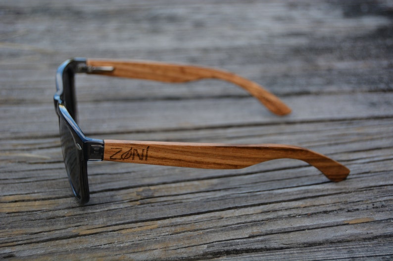 Personalized Wooden Sunglasses, Groomsmen Gift, Wood Sunglasses Polarized, Mens Gift, Mens Sunglasses, Bachelor Party Gifts, Valentines Gift image 9