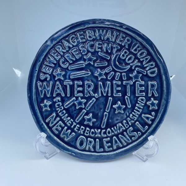 New Orleans Water Meter Trivet Etsy