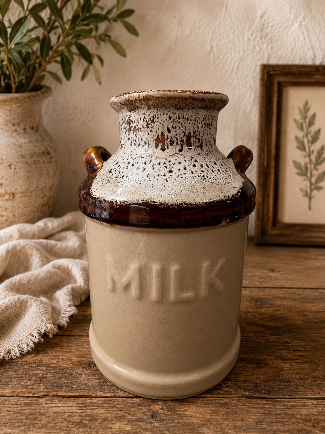 Farmhouse Milk Crock - Etsy