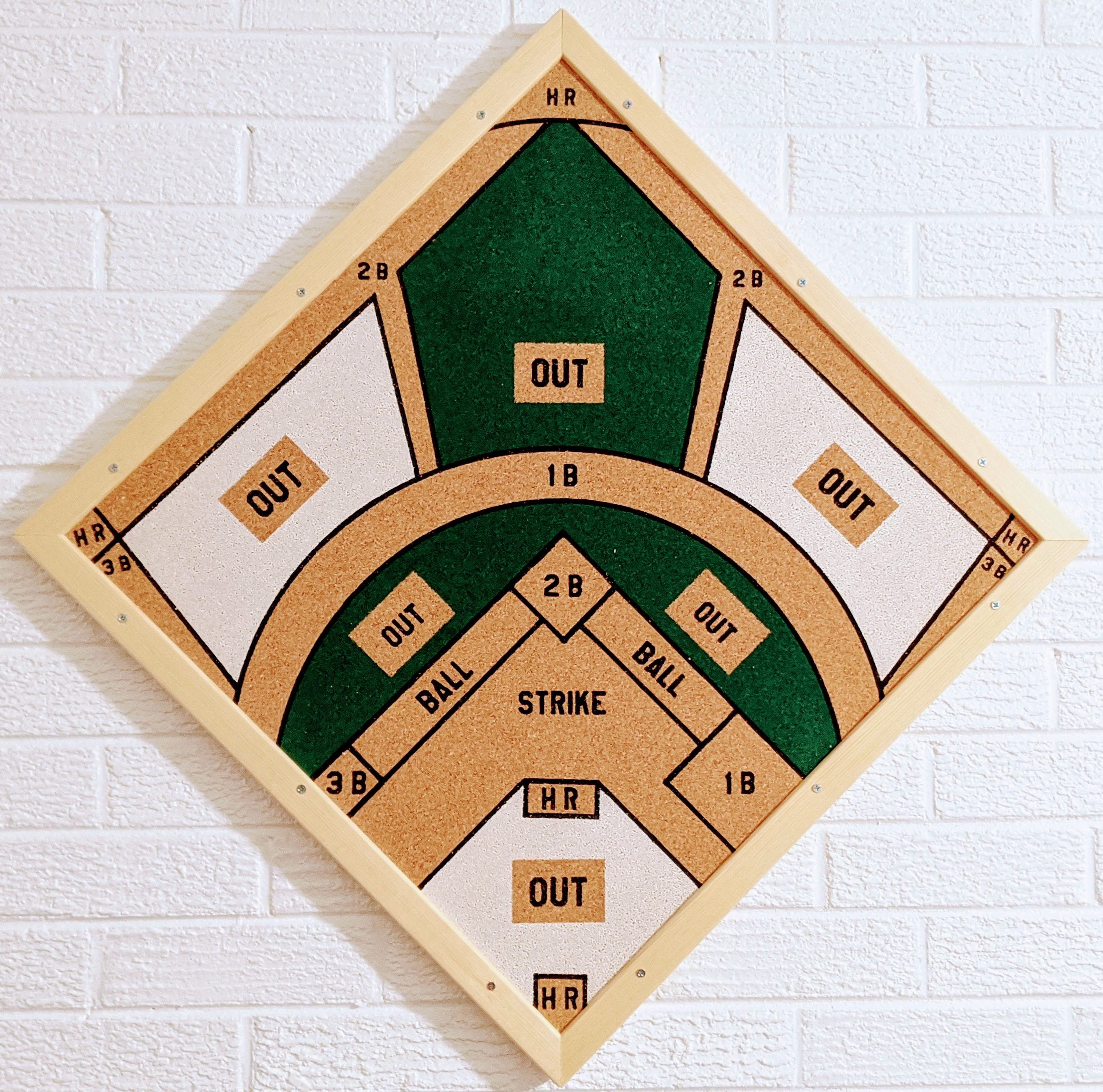 Baseball Darts Dartboard 3 darts included FREE SHIPPING Etsy