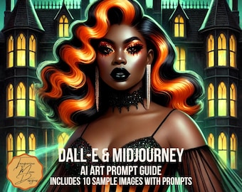 Halloween AI Art Prompt Guide: DALL-E & Midjourney (PDF Download)