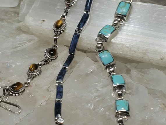 Sterling Silver Bracelets Collection - image 6