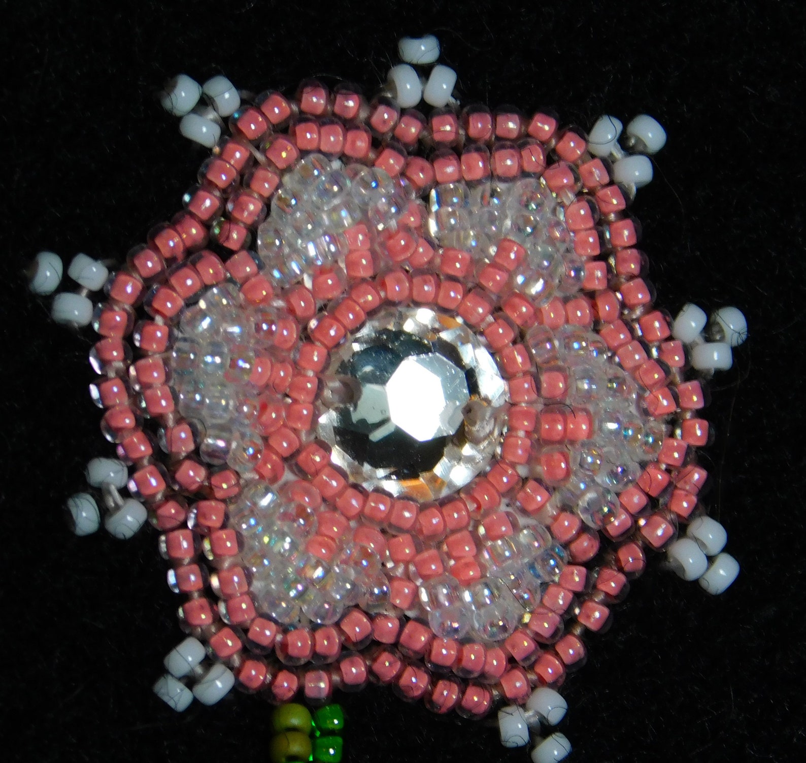 Raisedbeadwork Patterns How to Make a Raised Beadwork Flower Kit Materials and Instructions - Etsy