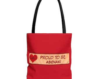 Proud to Be Abenaki tote bag