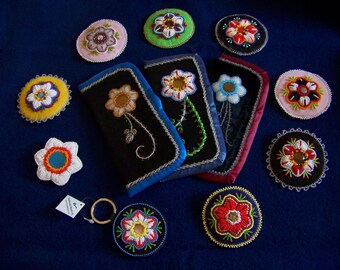 How to Make Raised Beadwork Flowers