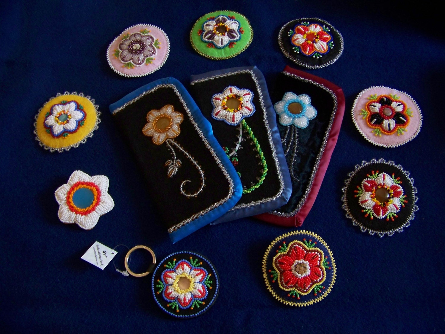How to Make a Raised Beadwork Flower Kit Materials and