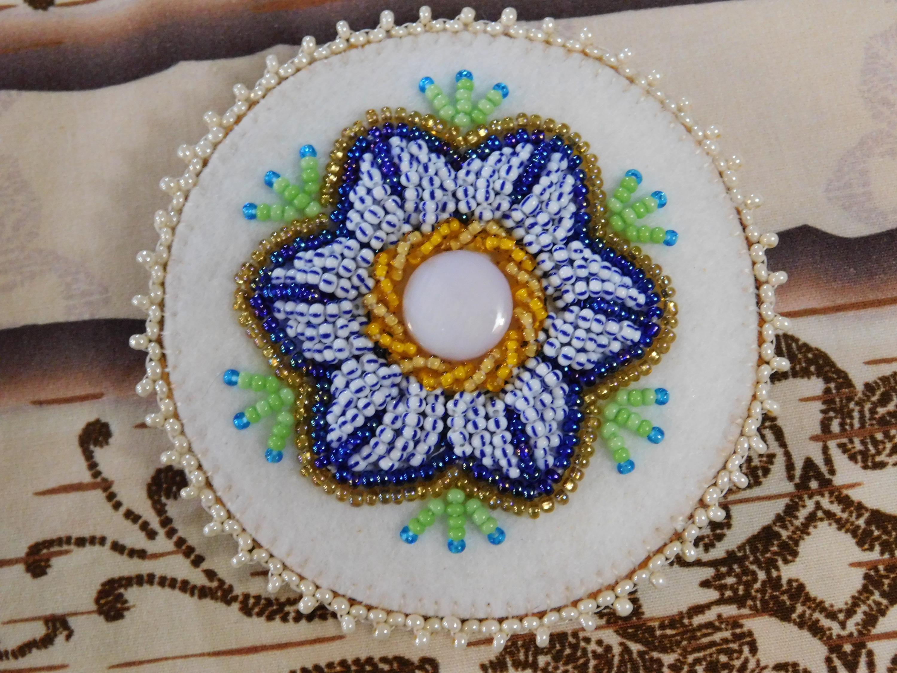 Raisedbeadwork Patterns How to Make Raised Beadwork Flowers - Etsy
