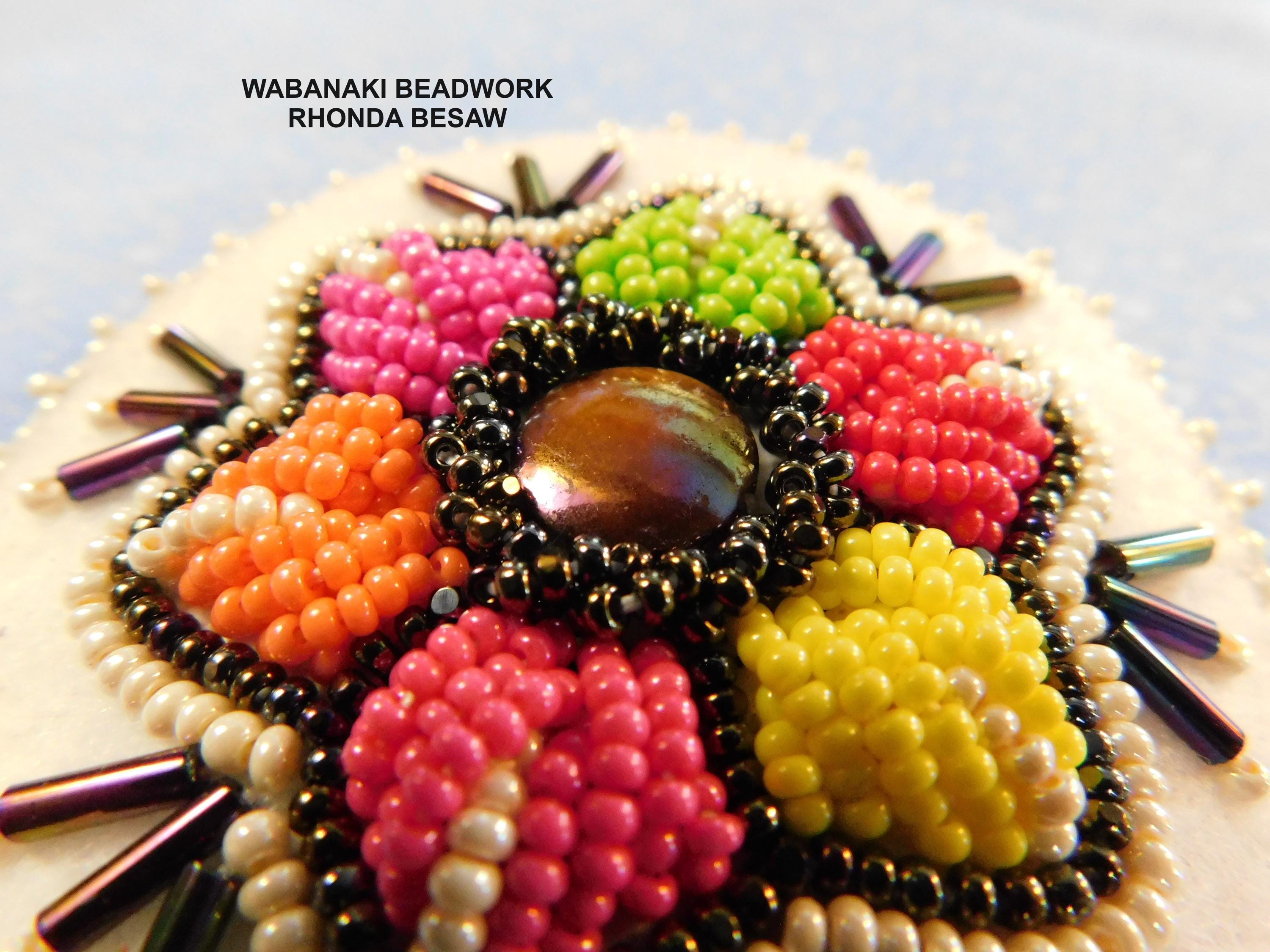 Raisedbeadwork Patterns How to Make Raised Beadwork Flowers - Etsy