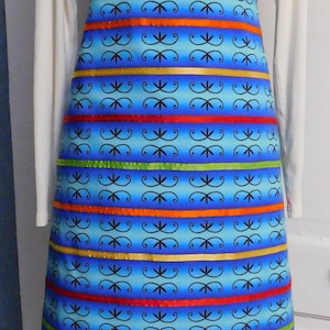 Wabanaki double curve design ribbon skirt size medium to XXXL