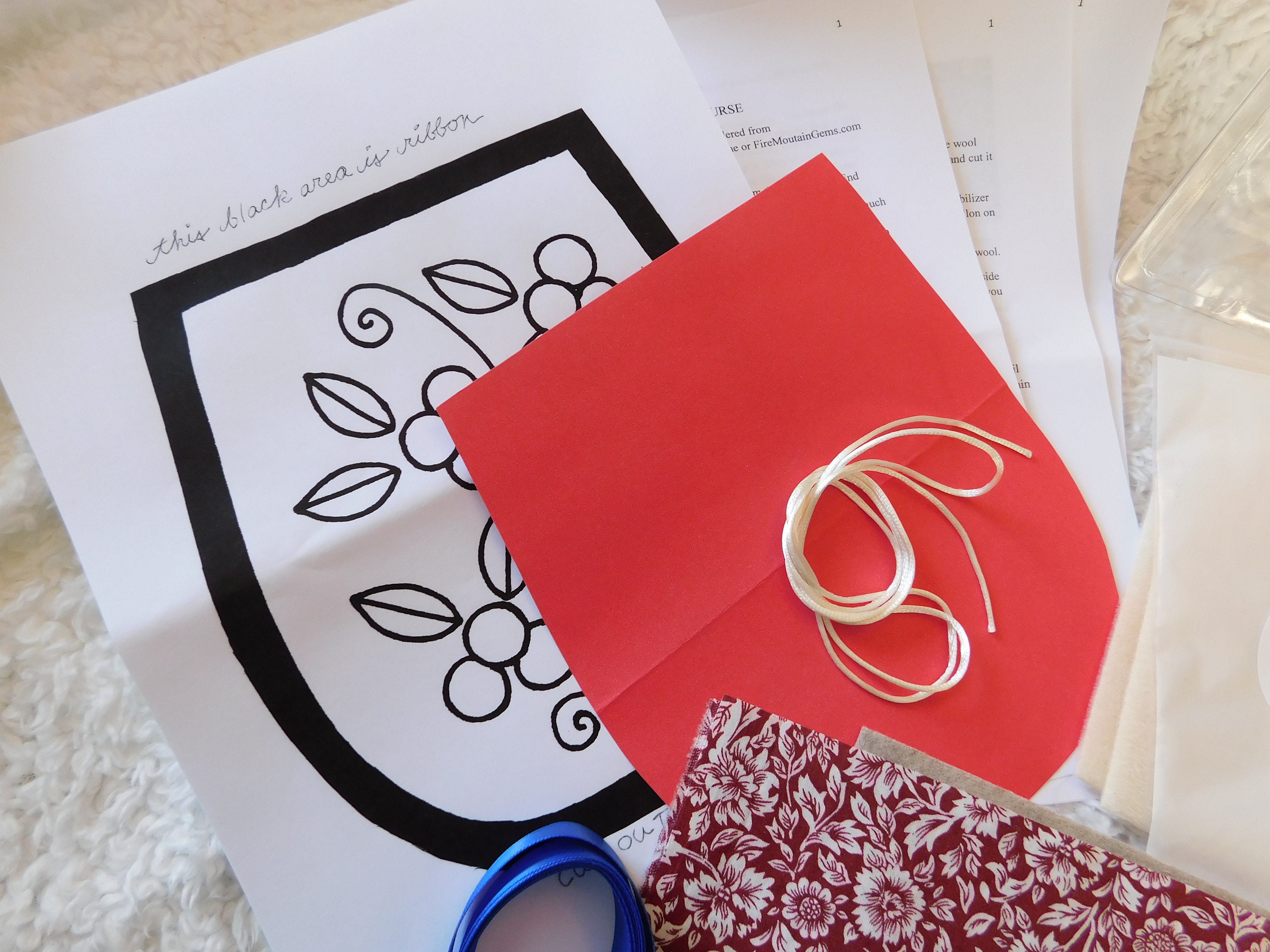 Wabanaki Beaded Purse Kit blueberry Design by Etsy