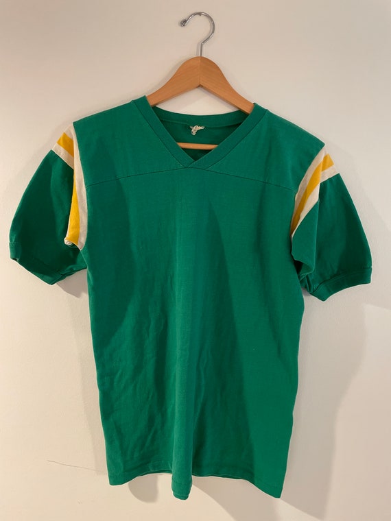 Vintage Green Shirt 70s, 80s size M - image 1