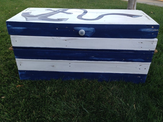 nautical toy box