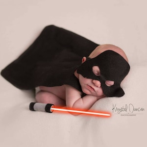 star wars inspired, superhero cape, superhero, newborn photography props,  Photography Prop, photo props, baby boy