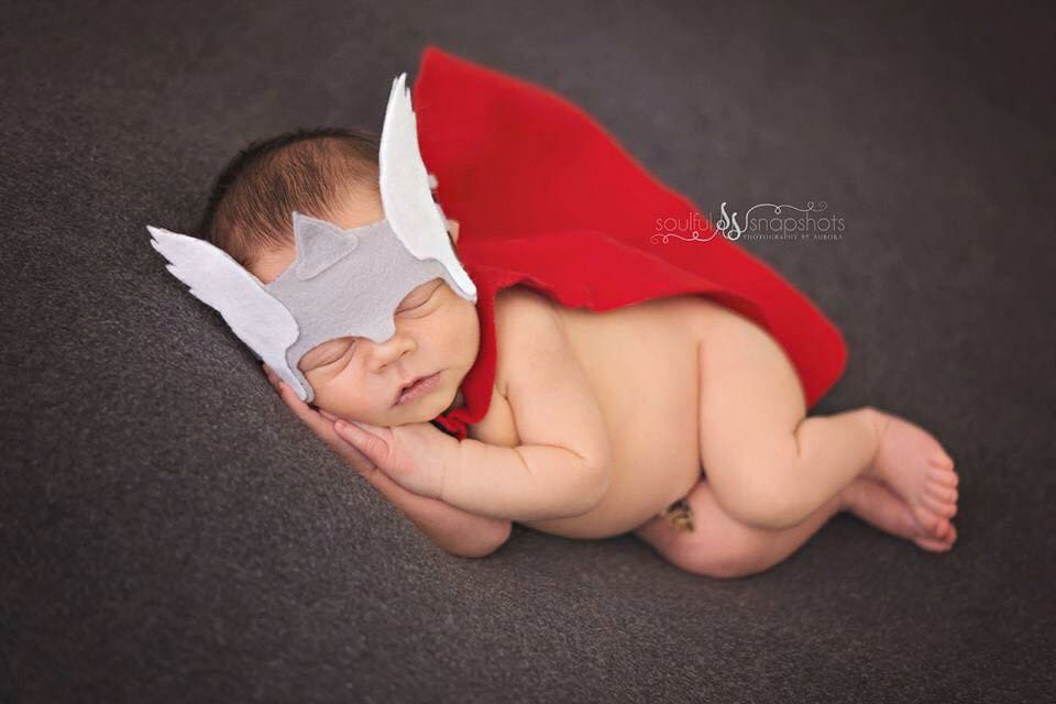 Newborn thor costume 2025