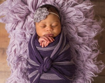 Newborn stretch wraps, newborn photo props, loose knit wraps,