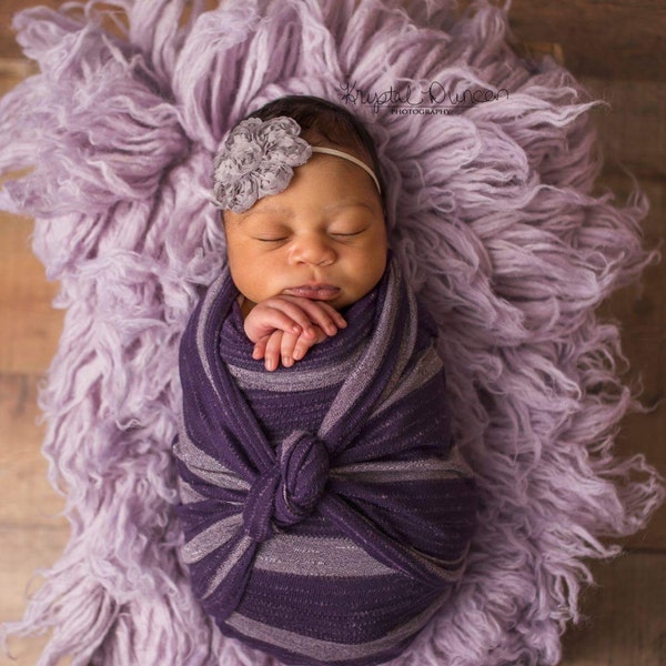 Newborn stretch wraps, newborn photo props, loose knit wraps,