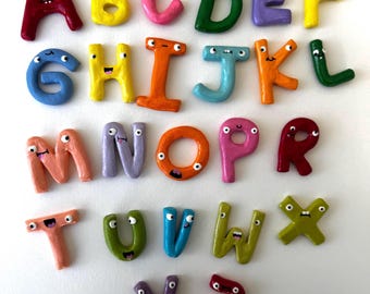 Little Weirdos Letter magnets