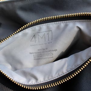 canvas pouch, envelope pouch, handbag, poutch bag, zip clutch, travel kit, minimalist hand bag, zip pouch image 10