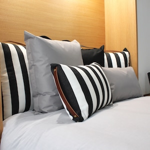 outdoor cushion, outdoor pillow, Scandinavian cushion, rectangle cushion, minimalist cushion, minimalist pillow, indoor pillow image 1