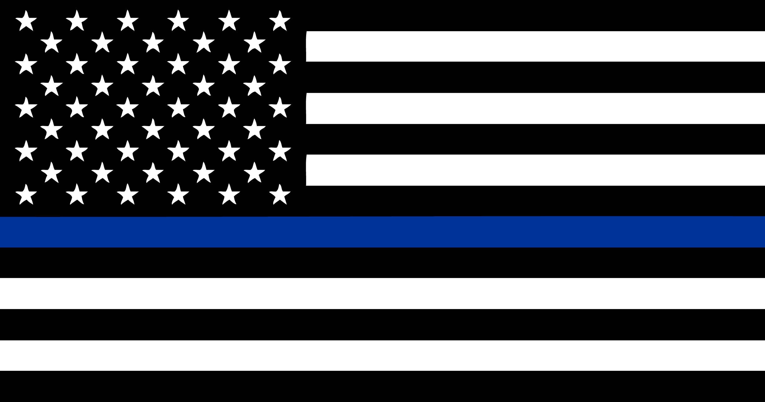Download Free Svg Thin Blue Line American Flag File For Cricut