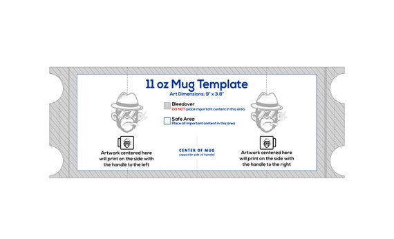 11 oz mug sublimation template size 11 oz mug sublimation template size