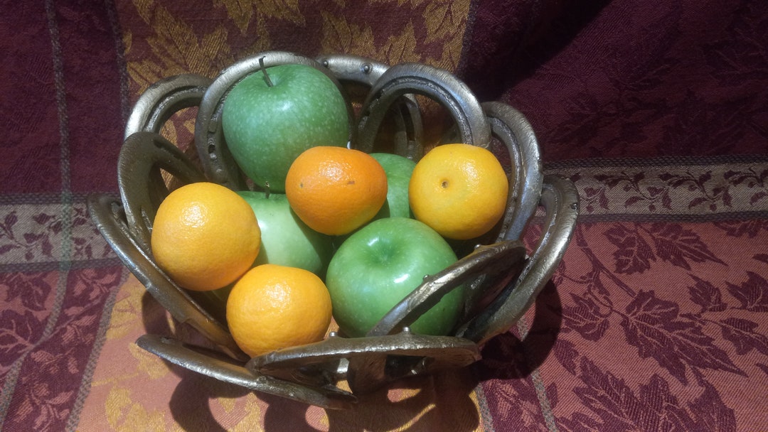 Horseshoe Fruit Bowl Etsy