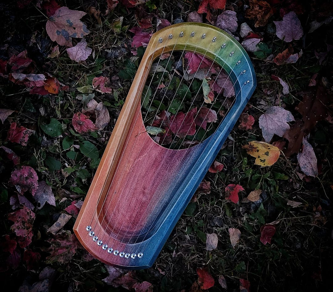 ライアーハープ　Lyre-10 Stars 10 & 11 String Prism Series Lyre - Etsy