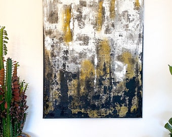 Large Abstract Painting,Modern abstract painting,wall art,acrylic, textured art