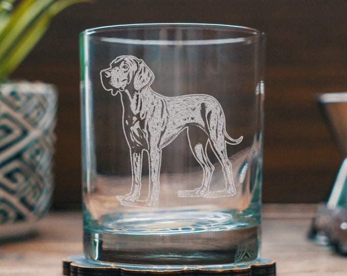 Vizsla Customizable Dog Glasses | Your Dog's Name Personalized engraved glassware for beer, whiskey, wine & drinks. Pet lover owner gift.