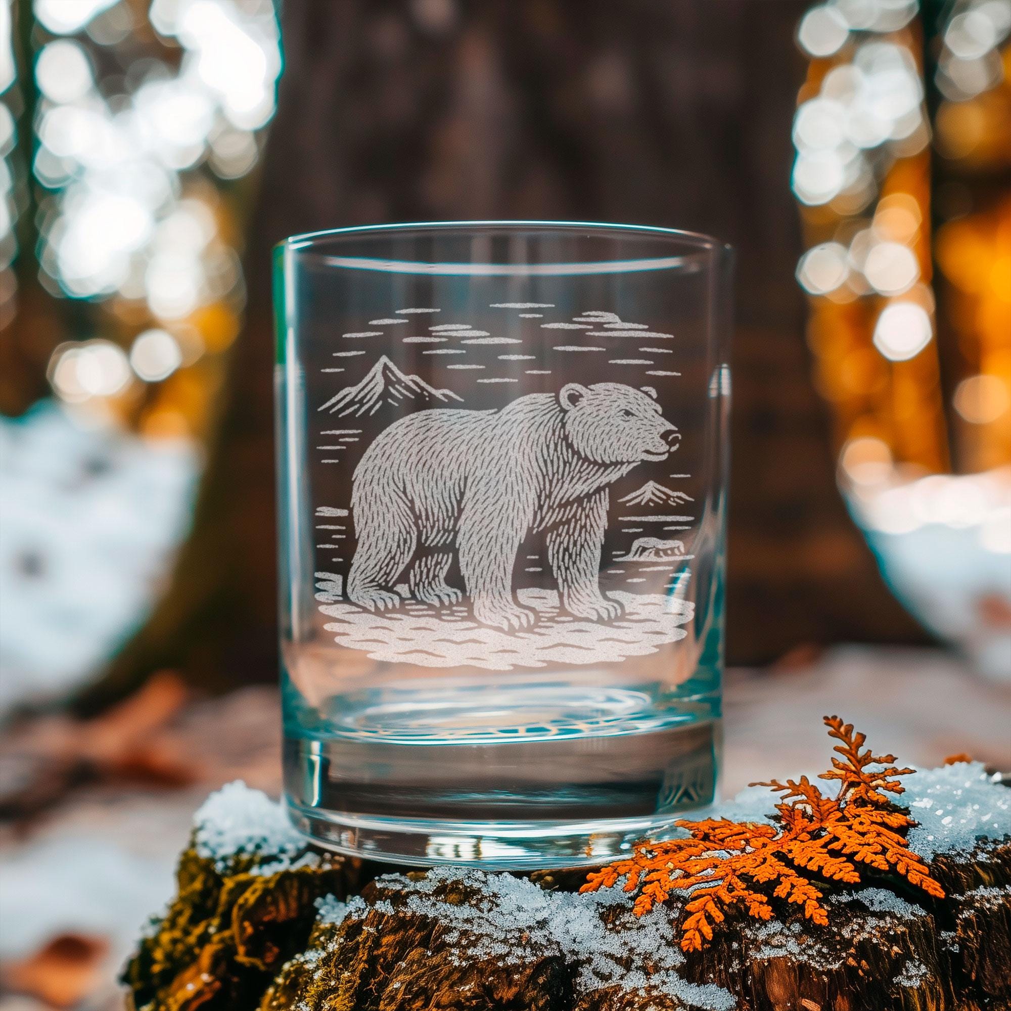 Glass polar bear - Etsy 日本