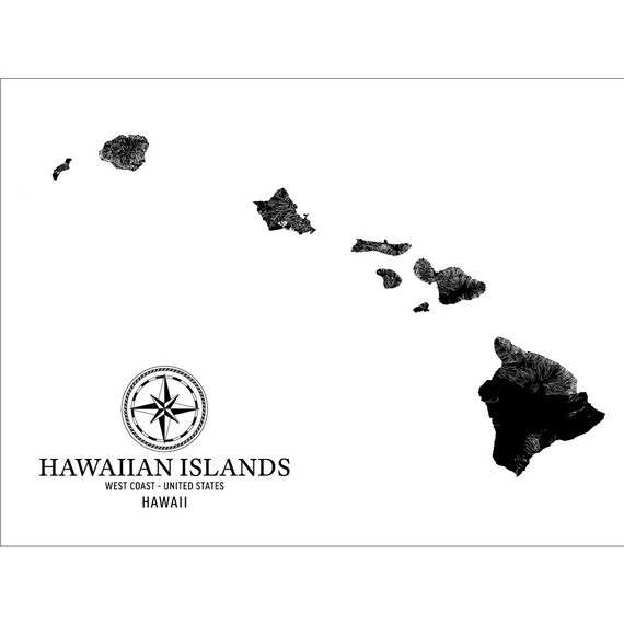 Hawaiian Islands Chart Wood Wall Art Nautical Decor Hawaii Charts Home Map - Hawaii Islands Wall Art Hawaiian Islands Chart Wood Wall Art Nautical Decor Hawaii Charts Home Map - Hawaii Islands Wall Art