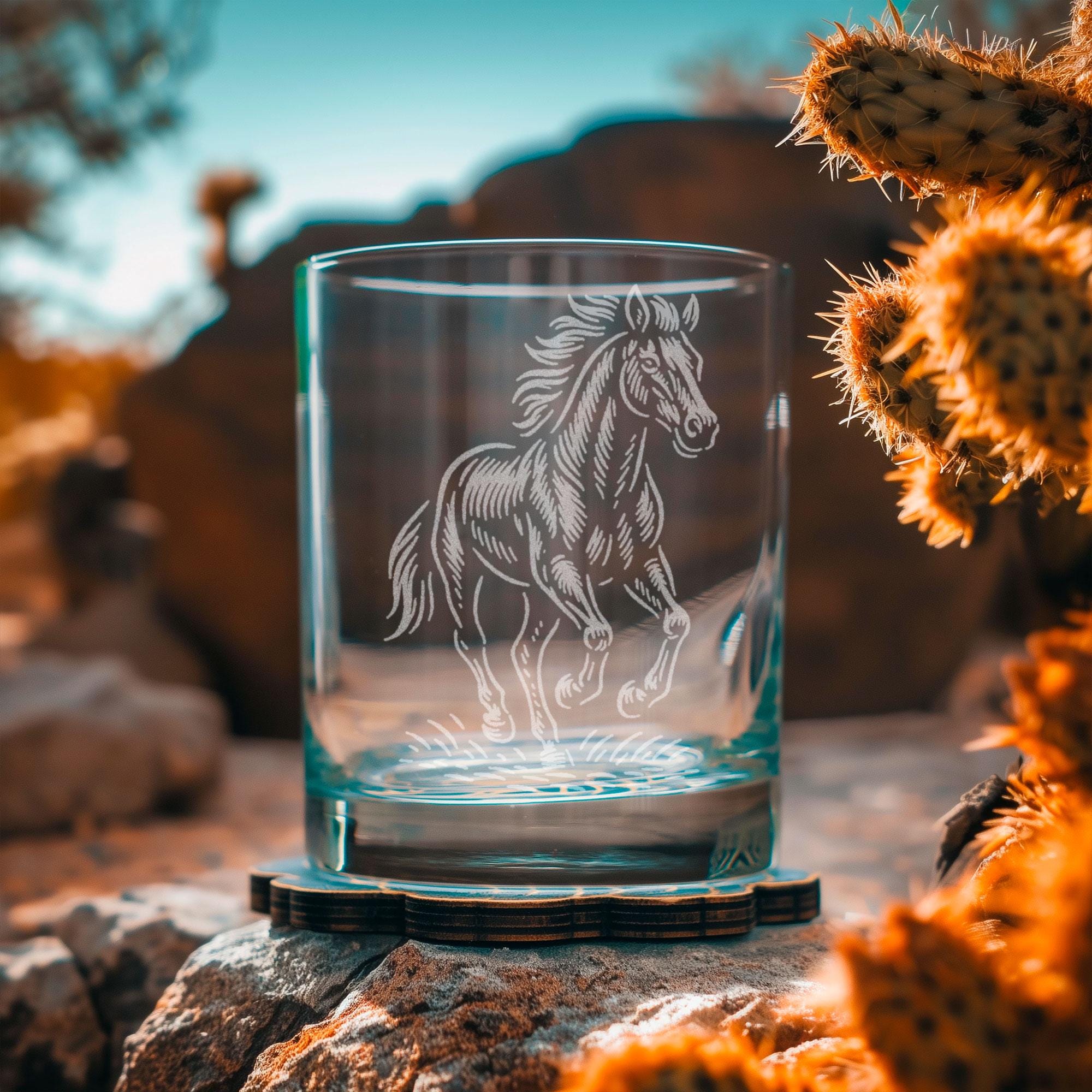 レア!! Mustang ウイスキーボトル ガラス製 マスタング フォード レア