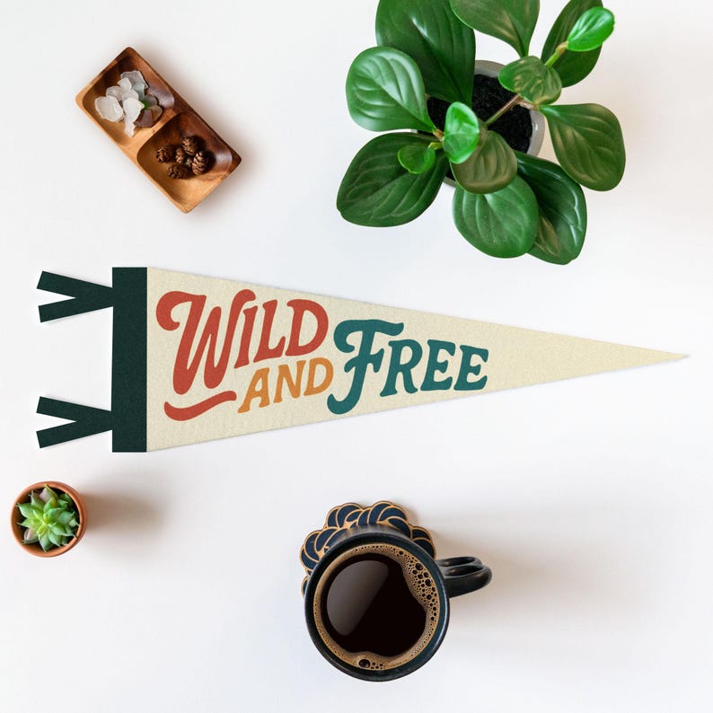 Benoit’s Design Co. Felt Pennant - Thumbnail 4