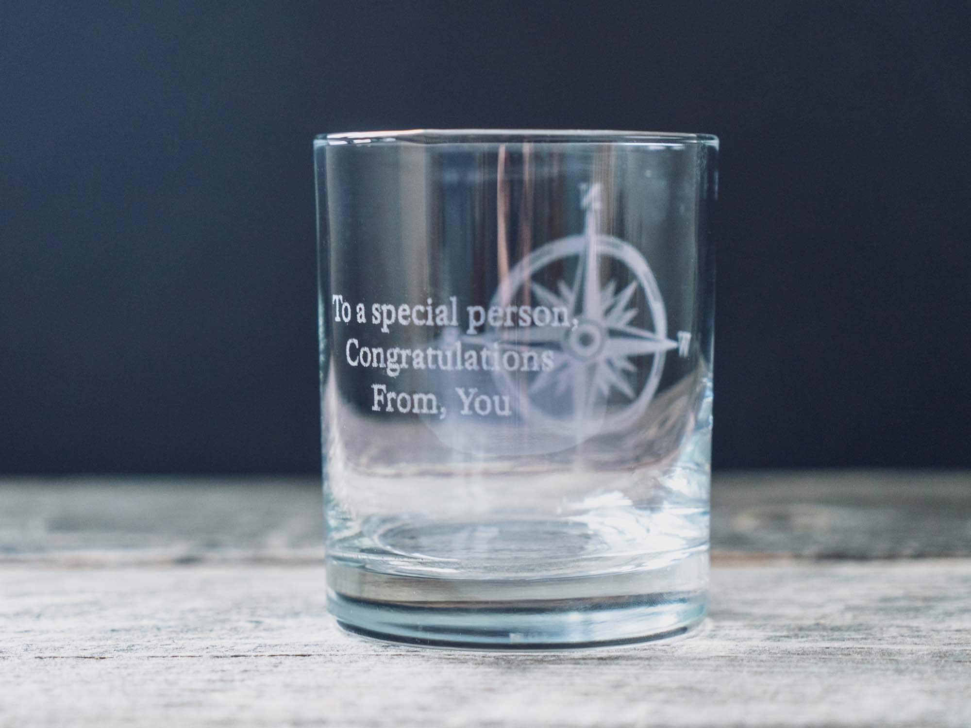 Cowboy Glasses | Personalized Engraved glassware for whiskey lovers. Western themed gift. Rustic Ranch barware and Southwestern home decor