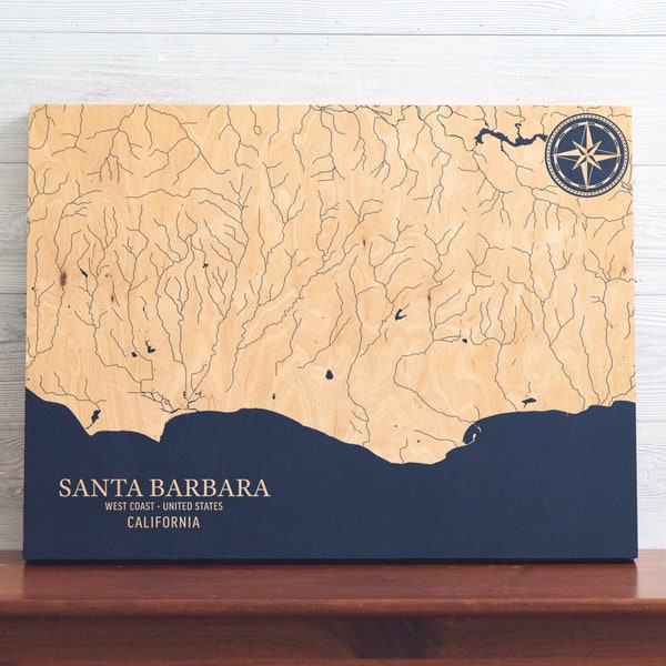 California Wood Art Etsy