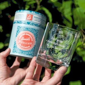 Kraken Glasses | Laser Etched Nautical Barware, Engraved Gift for Ocean Lovers & Maritime Home Decor image 2