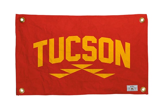 Tucson Arizona Banner City Banner Arizona Banner Arizona Etsy
