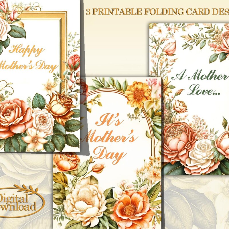 Vintage Mothers Day Card - Etsy