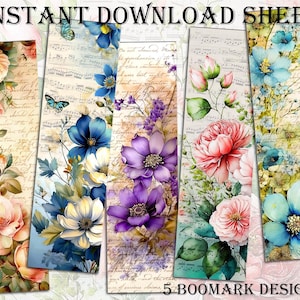 Vintage Bookmark - Etsy
