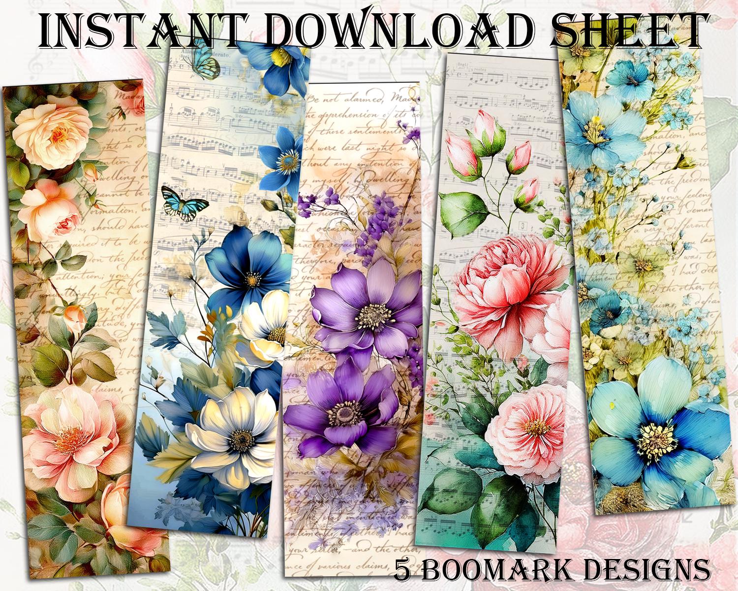 Vintage Bookmark - Etsy