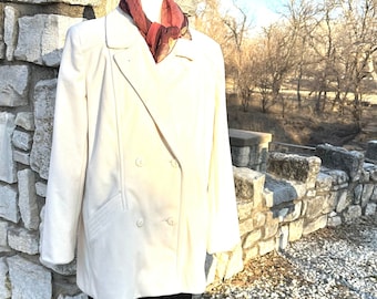 Vintage Kashmiracle Ladies Coat by Wellington, Made in USA