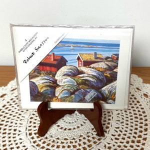Swedish Notecards by Roland Svensson, Set of 4