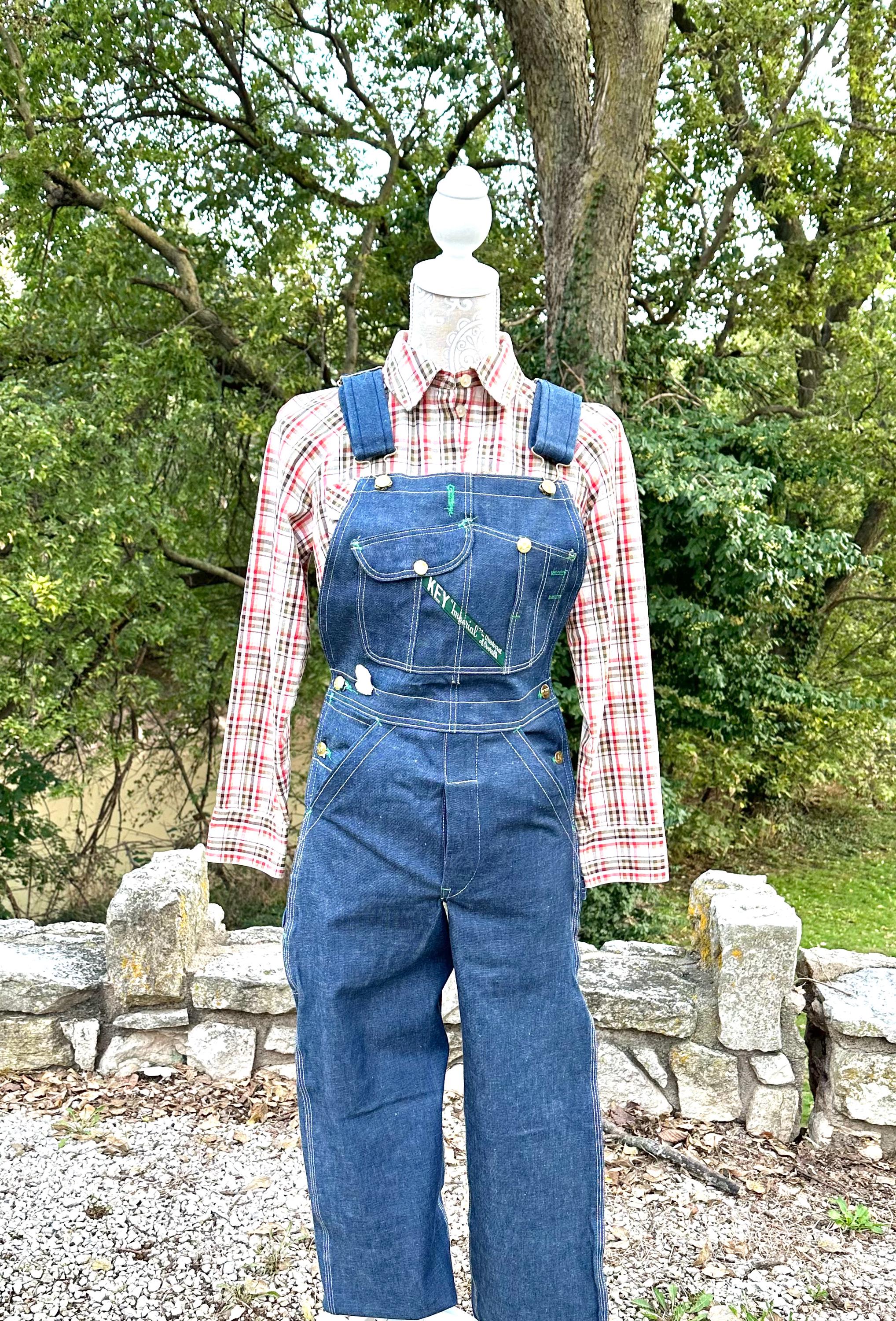 Key Vintage Overalls - Etsy