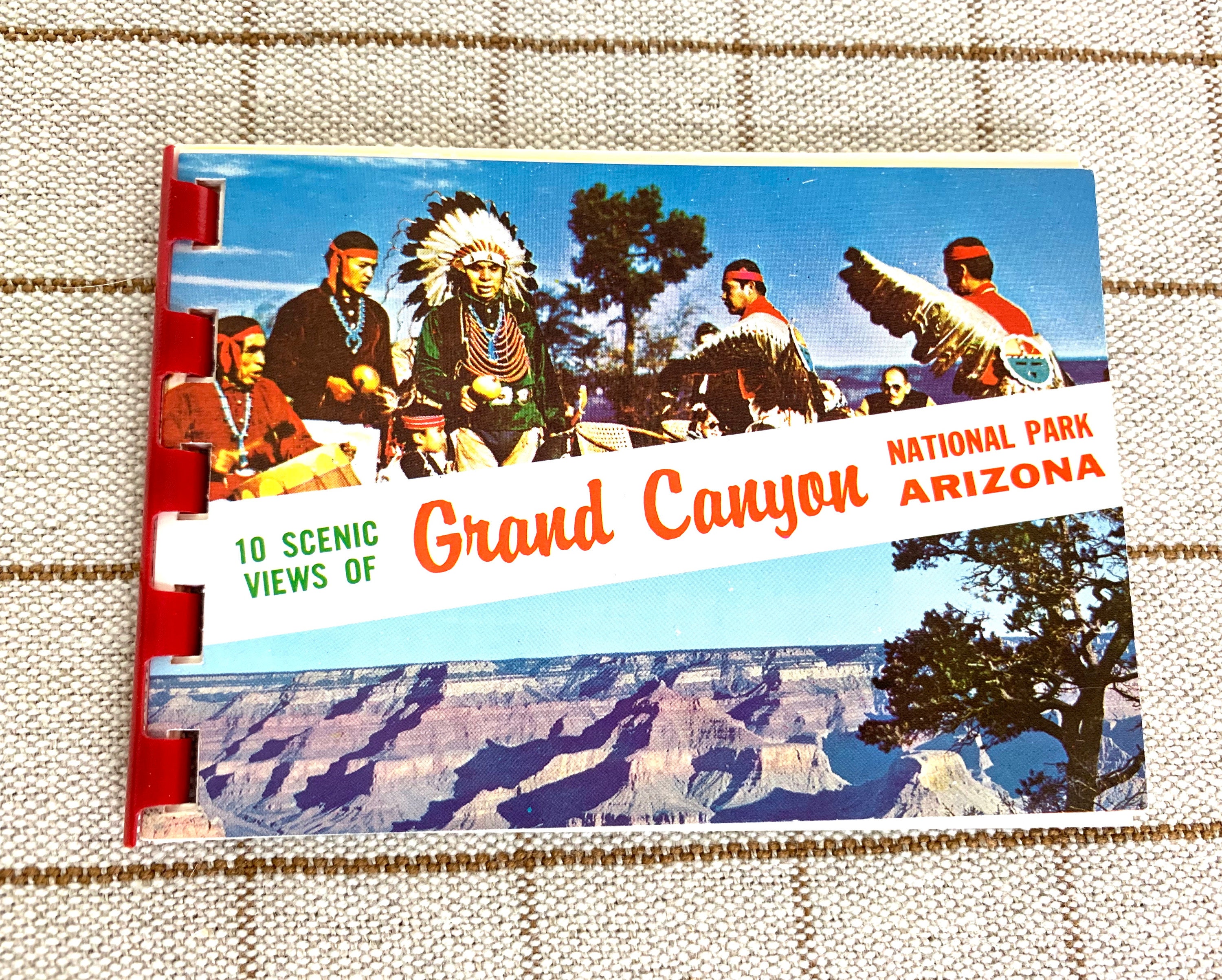 Vintage Grand Canyon Souvenir Plate and Photo Book Etsy UK