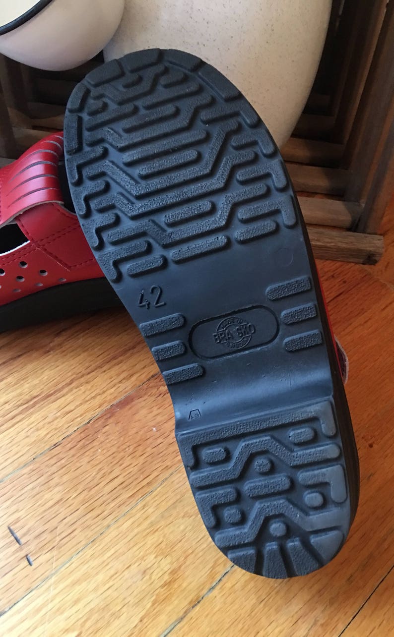 Bra Sko Red Clogs Size 42 Made in Sweden Etsy Bra Sko Red Clogs Size 42 Made in Sweden Etsy