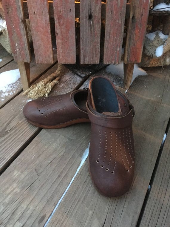 wooden clogs made in usa