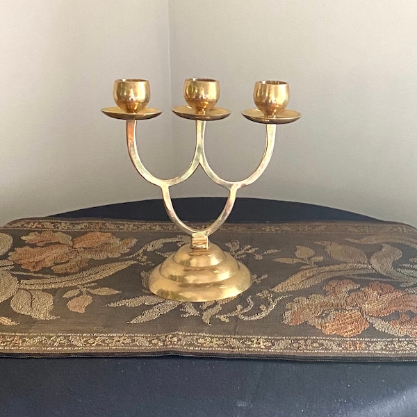 Brass Candelabra Etsy