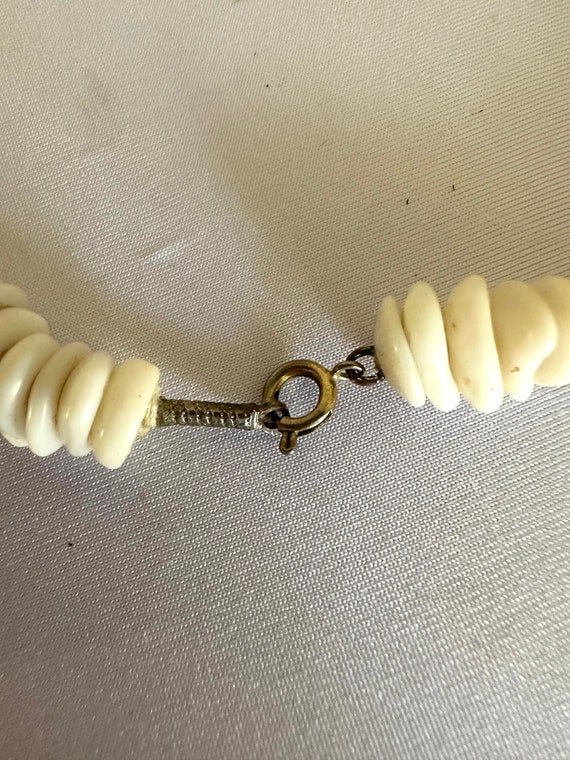 Authentic 16" Puka Shell Necklace, 1970 - image 5