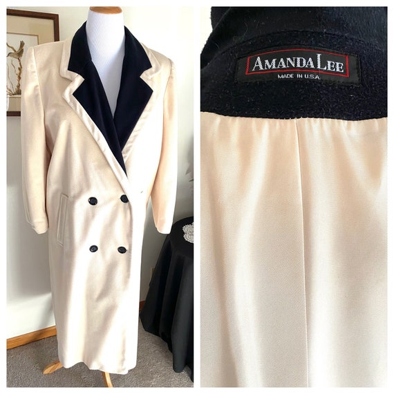 Vintage Amanda Lee Kashmiracle Full Length Coat, Size L